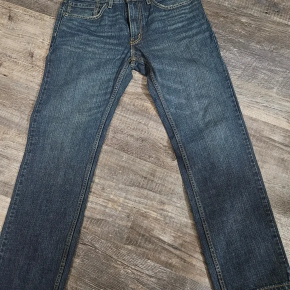 Levi's 559 Men's Dark Blue Relaxed Jeans 34x32 - Picture 2 of 4